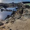 The Dombret basin beach