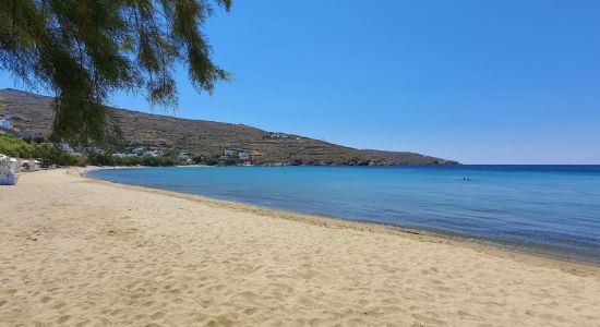 Agios Romanos Stranden