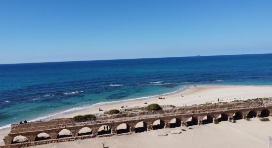 Caesarea beach