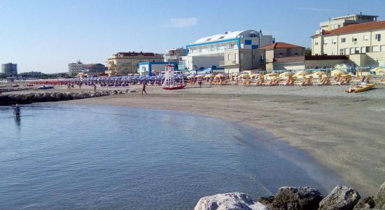 Strand der Riviera Romagnola
