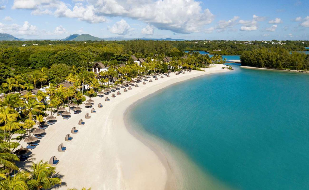 Stranden på Shangri La Mauritius Resort