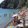 Crimea hotel beach