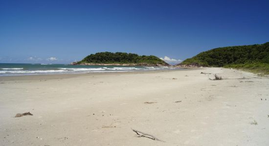 Praia de Parnapuã em Peruíbe