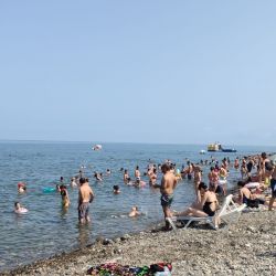 Foto di Batumi beach - luogo popolare tra gli intenditori del relax