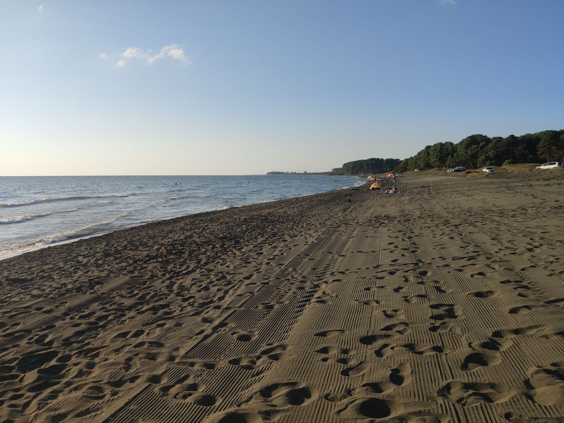Foto de Ureki Nature beach localizado em área natural
