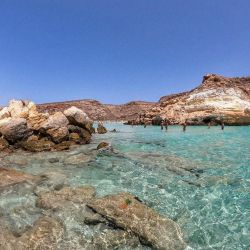 Foto av Dei Conigli Strand med mycket ren nivå av renlighet