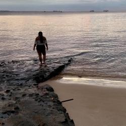Foto de Praia de Itupanema - Barcarena e o assentamento