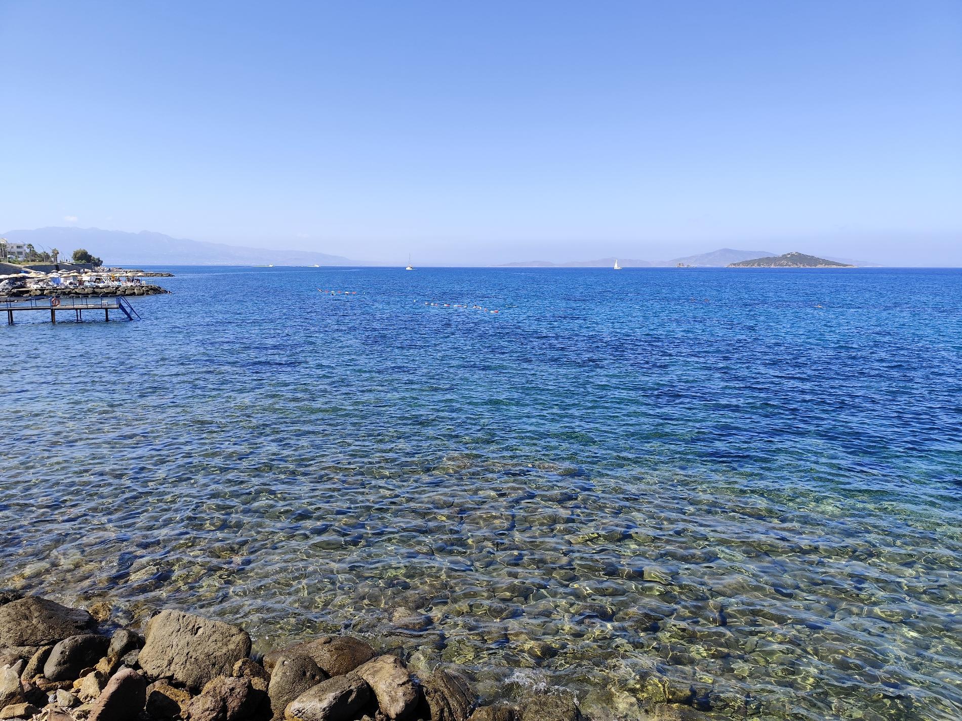 Foto di Turgutreis beach II - luogo popolare tra gli intenditori del relax