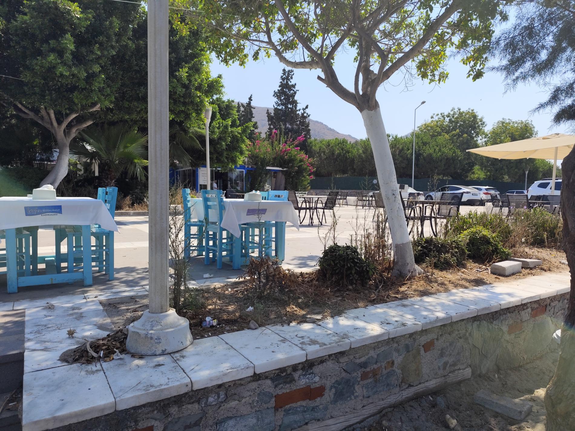 Foto di Kadikalesi beach area servizi