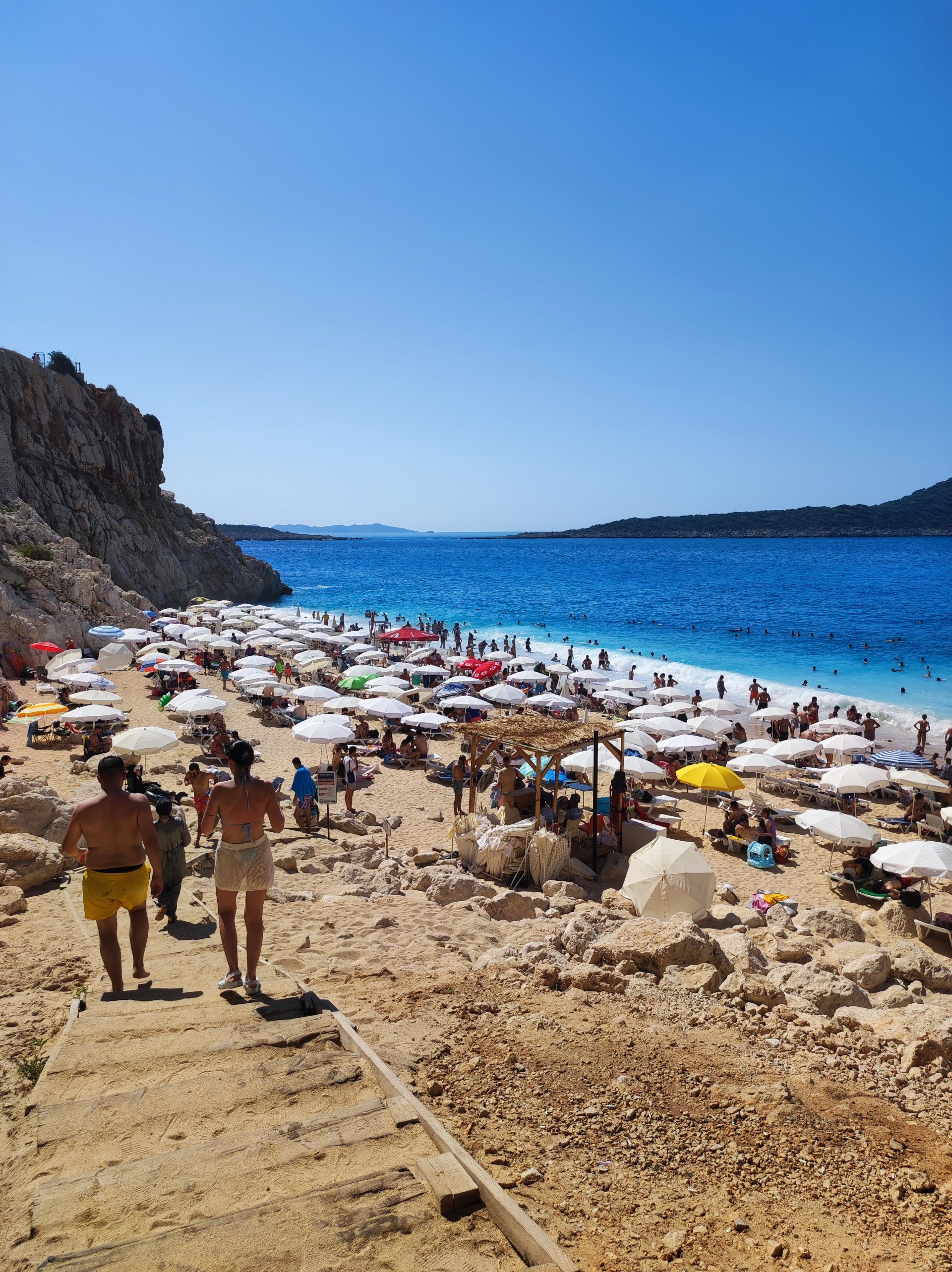 Foto di Kaputaş Beach e l'insediamento