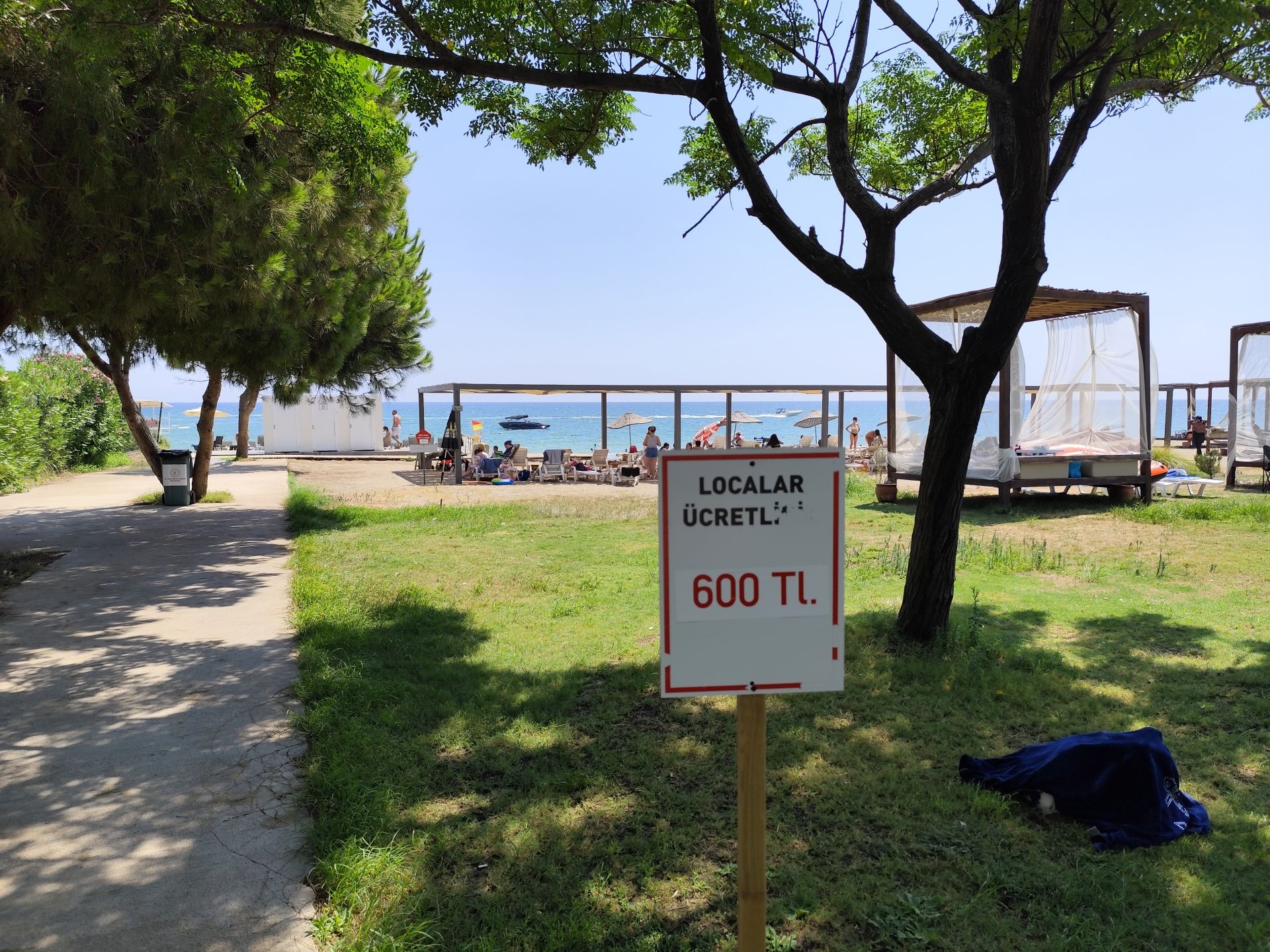 Valokuva Belek Public beachista. ja asutus